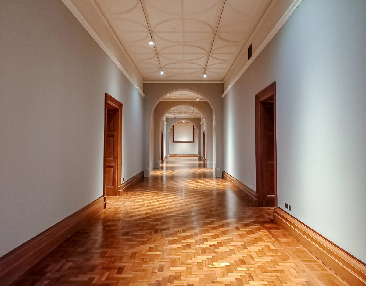 The new wing of the National Portrait Gallery © Photo: Nick Chantarasak, Purcell Architects