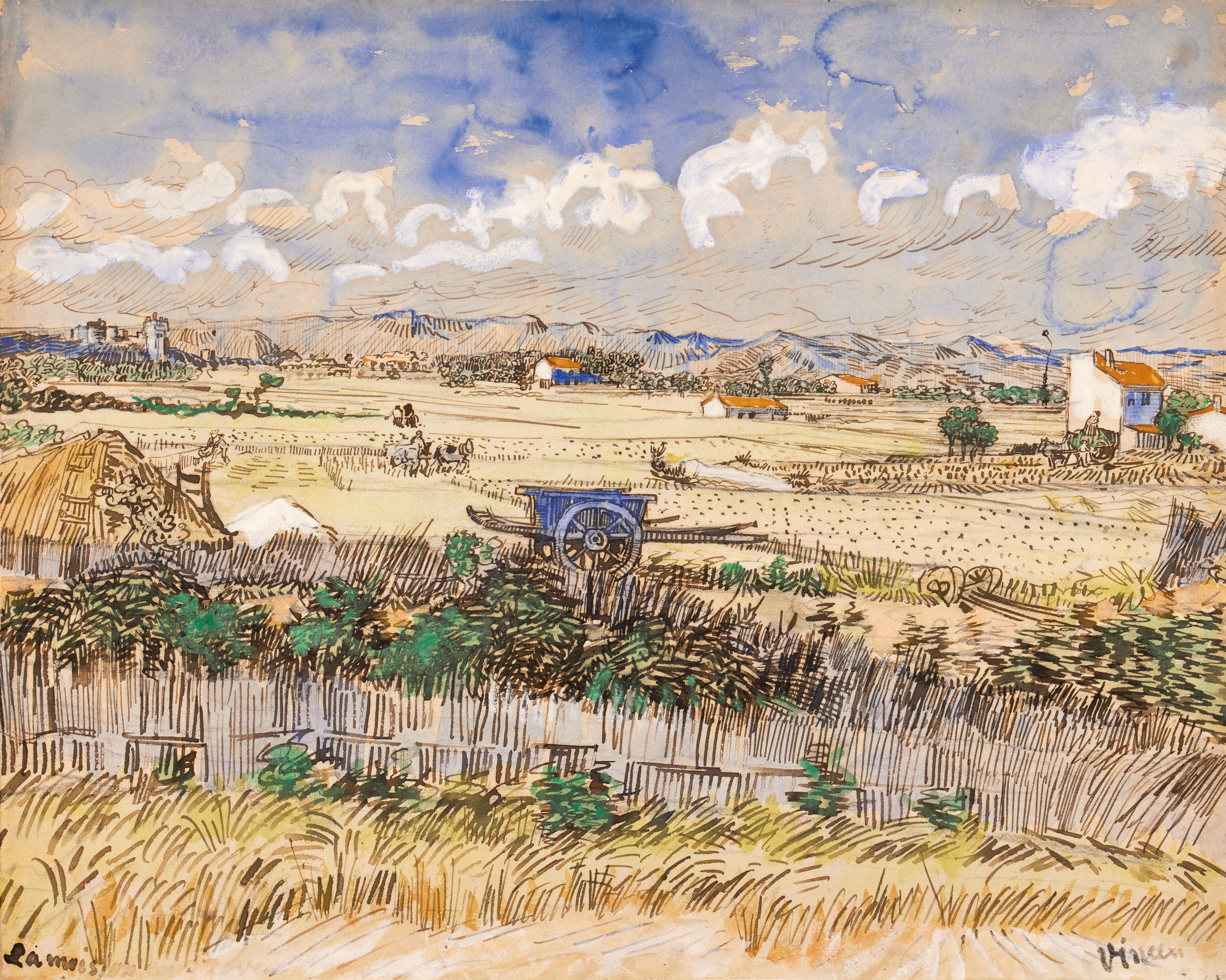 Certainly one of Van Gogh’s best watercolours might obtain a document worth – The Artwork Newspaper