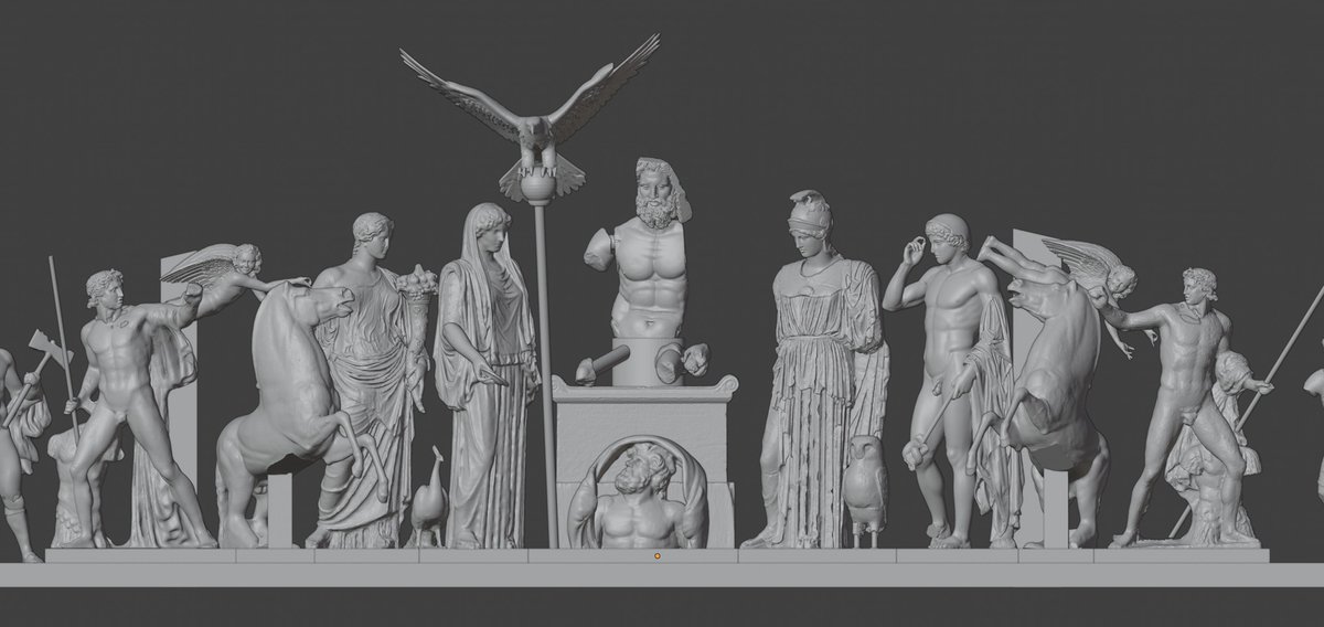 A reconstruction of the figures in the east pediment of the Parthenon (detail)
Vinzenz Brinkmann and Ulrike Koch-Brinkmann, 2026. Liebieghaus Skulpturensammlung, Frankfurt am Main