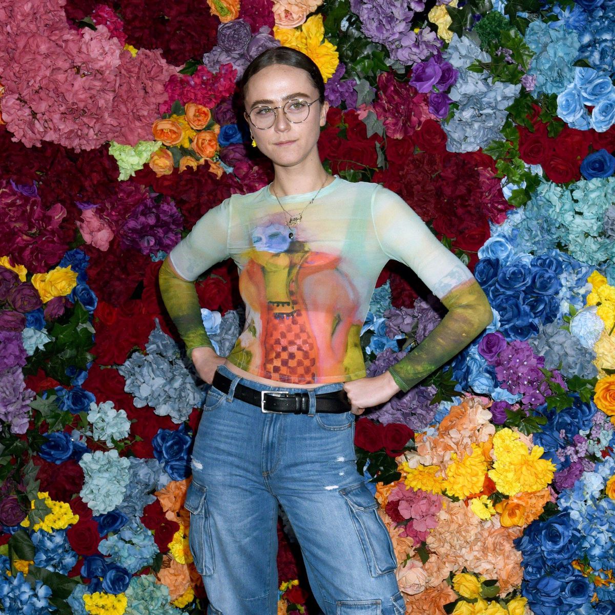 Ella Emhoff held her first show earlier this year at The Mezz—a gallery space inside a New York cannabis store

Quoin Pics/Everett Collection/Alamy Live News