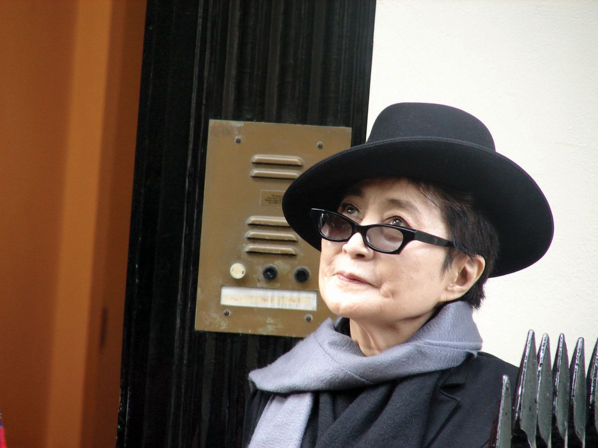 Yoko Ono had her first survey exhibition in Australia in 2013 © Simon Harriyott