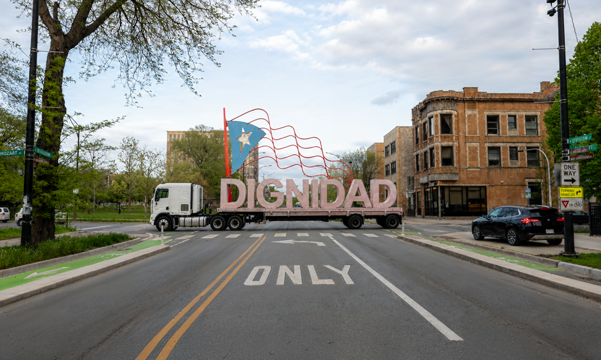Ivan Argote brings roving public art project to Chicago streets