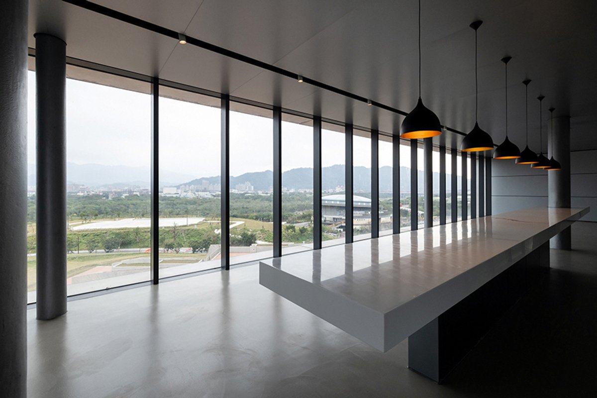 The New Taipei City Art Museum includes a wider complex with a park, public plaza and artist studios Courtesy NTCAM