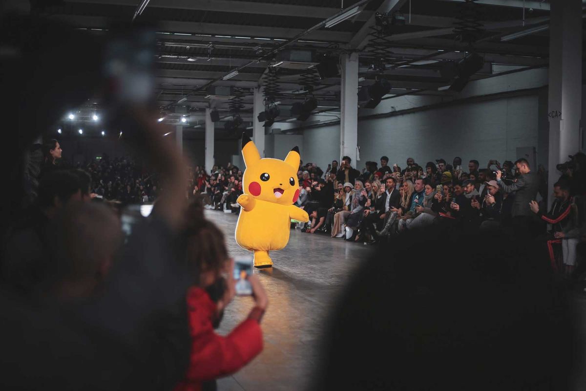 Pikachu and other manga characters drew crowds at the British Museum Photo by Dyana Wing So