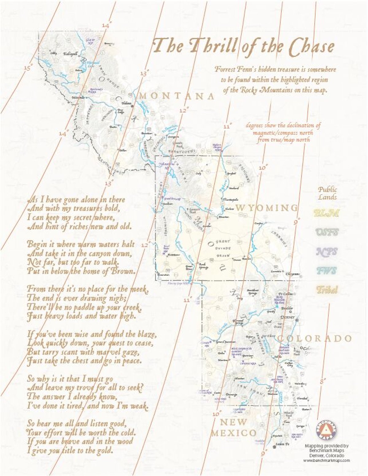 Antiques dealer Forrest Fenn dropped clues about the treasures location in a poem published on his website