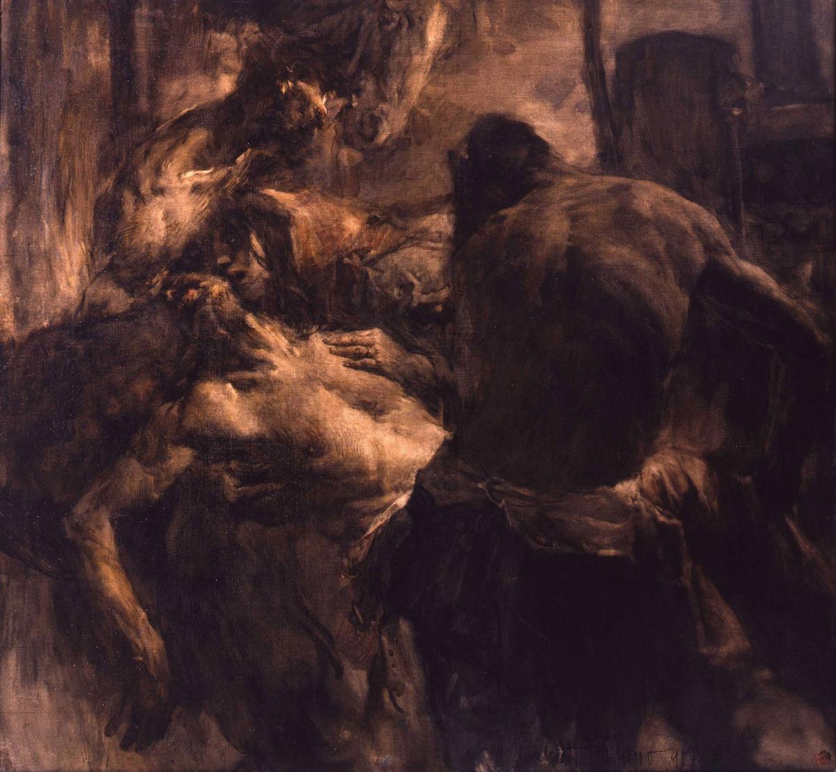 Ambrogio Alciati, Il minatore (The Miner) (1907) Courtesy the Center for Italian Modern Art