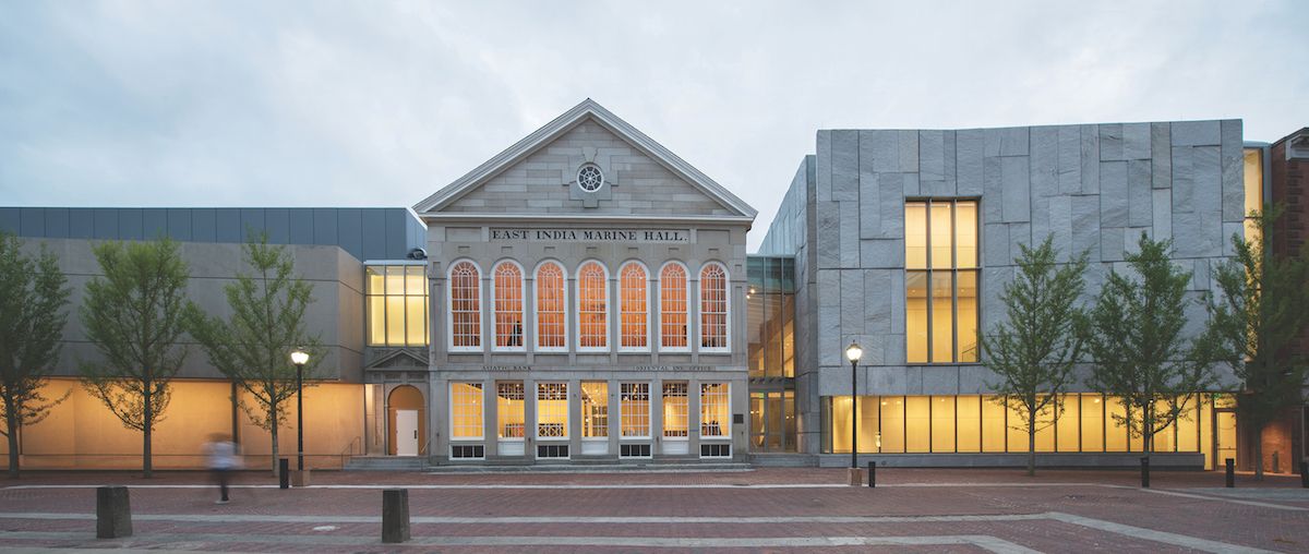 The exterior of the expanded Peabody Essex Museum © Peabody Essex Museum; Photo: Aislinn Weidele/Ennead Architects