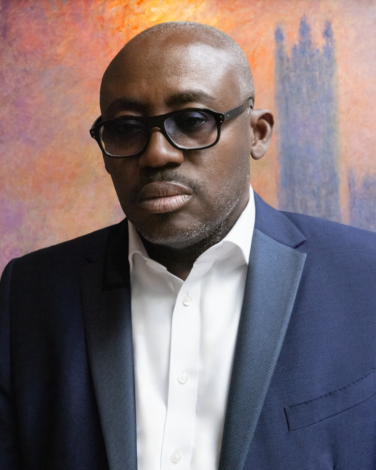 Impressionable: the former Vogue editor Edward Enninful is a fan of Claude Monet Photo: © Milo Chiavarino-Annaud, 2024