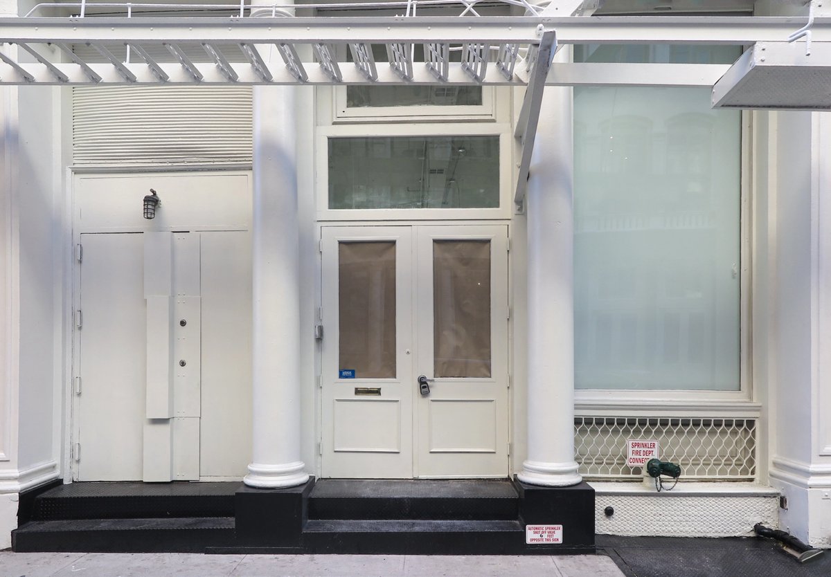 The façade of 57 Walker in Tribeca Photo by Martina Scala