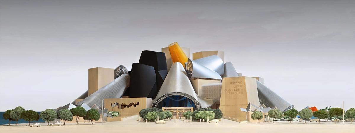 Rendering of the Frank Gehry-designed Guggenheim Abu Dhabi Photo: Courtesy TDIC and Gehry Partners, LLP