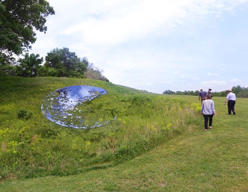 A rendering Sarah Sze's Fallen Sky (2021) Courtesy Storm King Art Center; © Sarah Sze