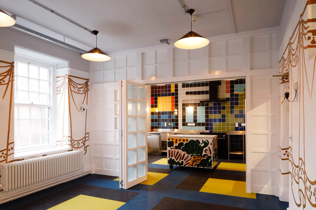 Part of Giles Round’s The Northampton Rooms, a civic, social and educational space within Arts Collective Photo: Melanie Issaka; © Arts Collective