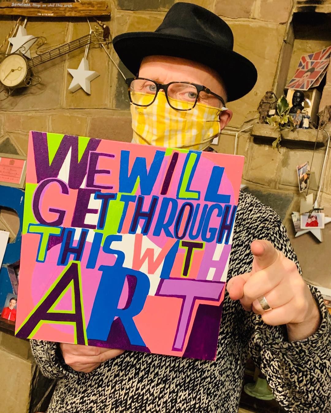 Bob and Rob’s daily instructions to a quarantined population have deep roots in his practice 