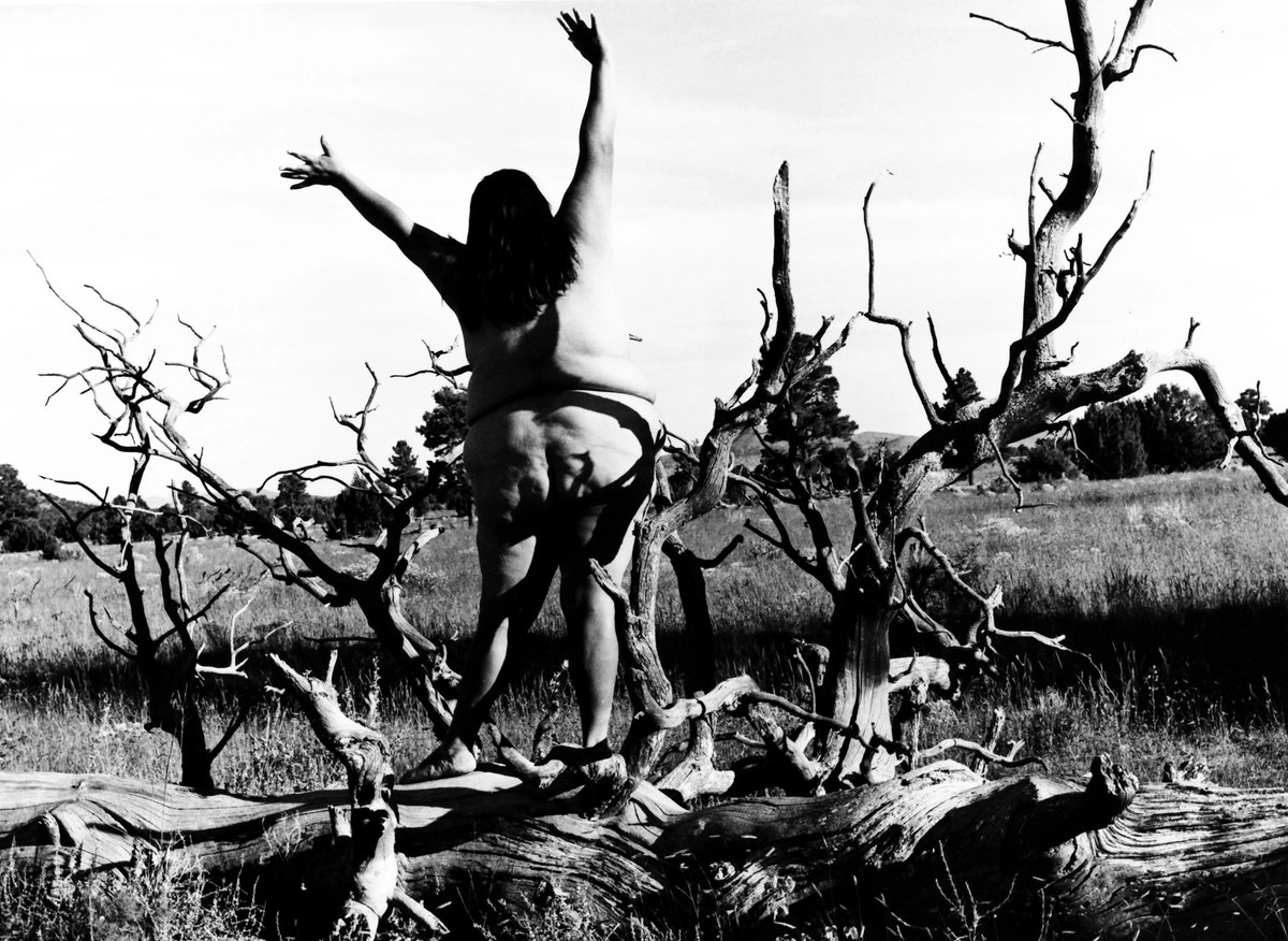 Laura Aguilar's Nature Self-Portrait #5 (1996)
© Laura Aguilar Trust of 2016