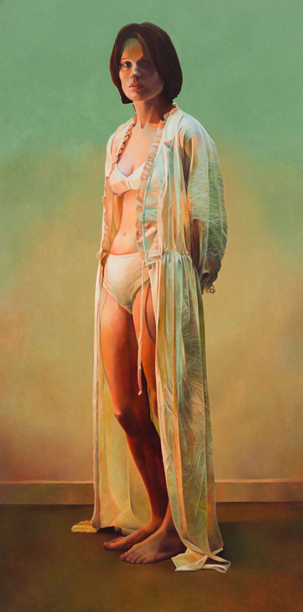 Mary Pratt, Girl in My Dressing Gown, 1982 Heffel Fine Art Auction House