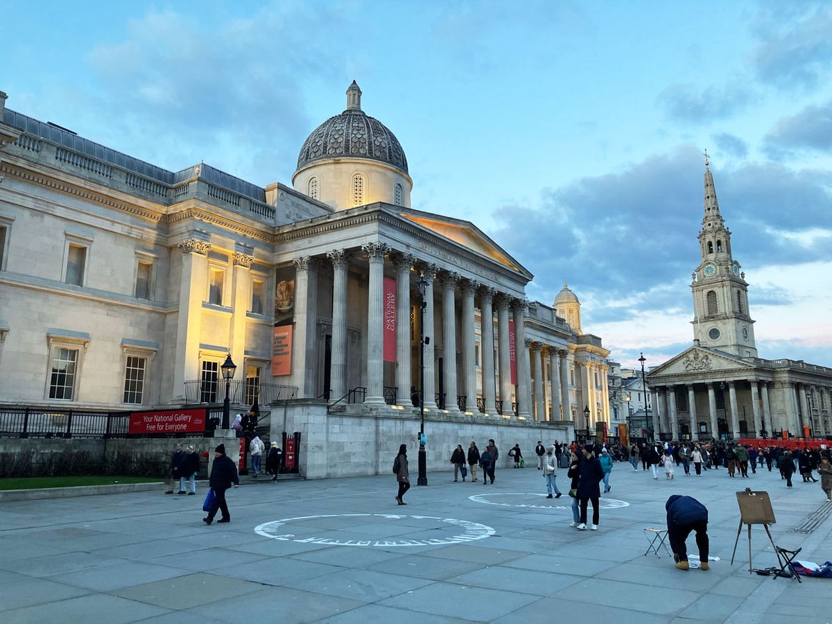 The National Gallery, London: Since July 2022, the museum has been the victim of five separate attacks on paintings such as Vincent van Gogh's Sunflowers, John Constable's The Haywain and Velázquez’s Rokeby Venus Photograph: The Art Newspaper