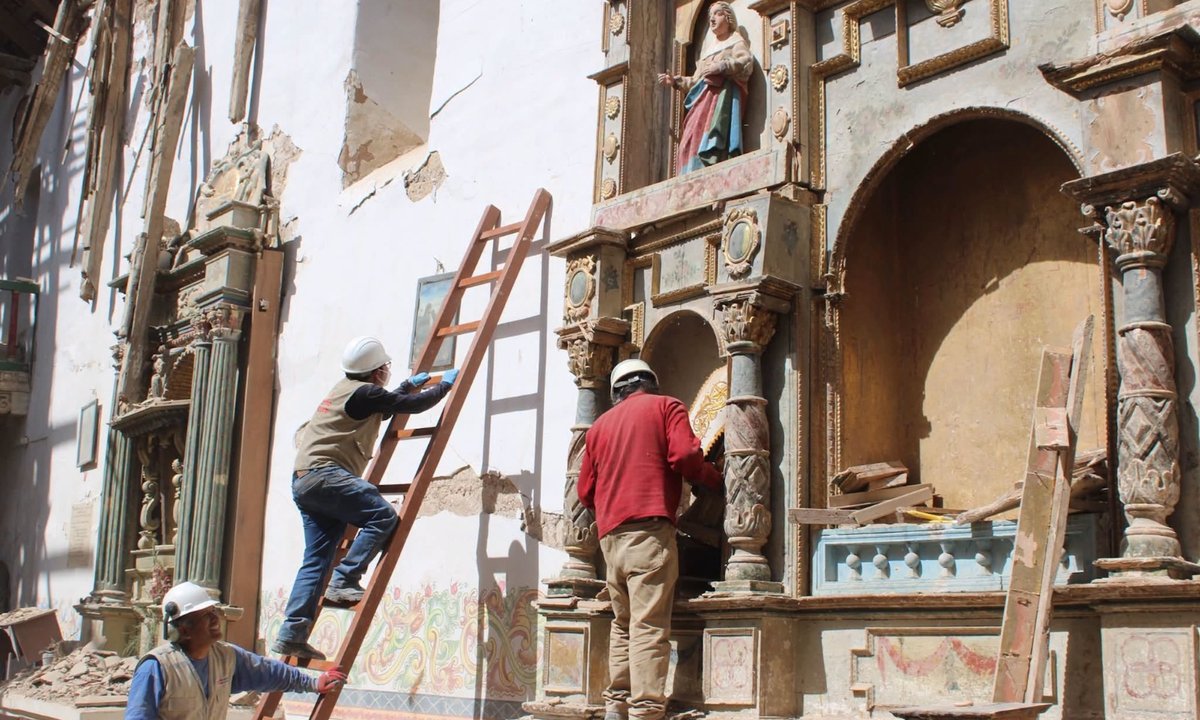 Earthquake damages 16th-century church in Peru – The Art Newspaper Earthquake damages 16th-century church in Peru – The Art Newspaper