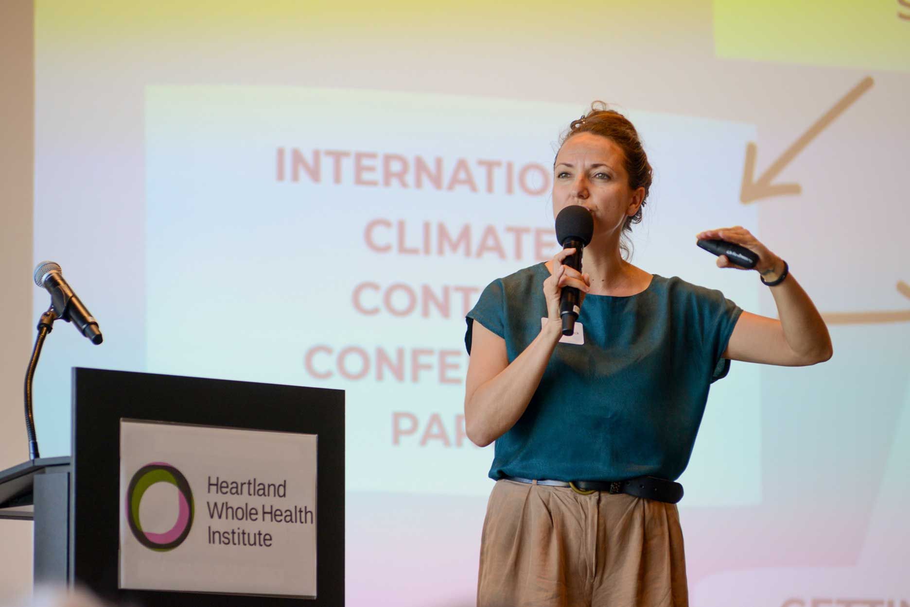 Caitlin Southwick, a conservator and sustainability advocate, says institutions should take account of their particular circumstances when setting environmental guidelines Photo: Jack Pate