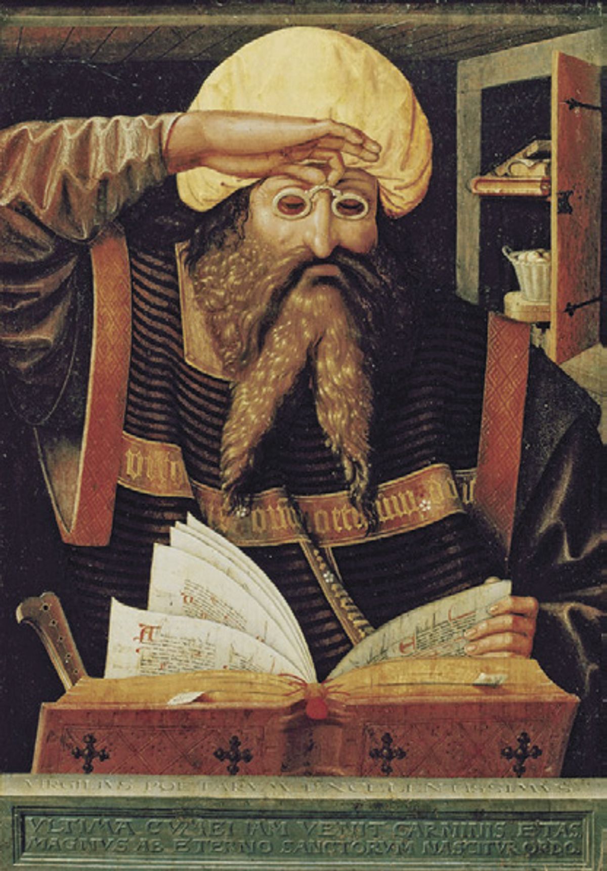 Ludger tom Ring the Elder’s 1538 portrait of Virgil as a prophet Courtesy of the Westfälisches Landesmuseum fur Kunst und Kulturgeschichte, Munster. Photo akgimages and Thames & Hudson