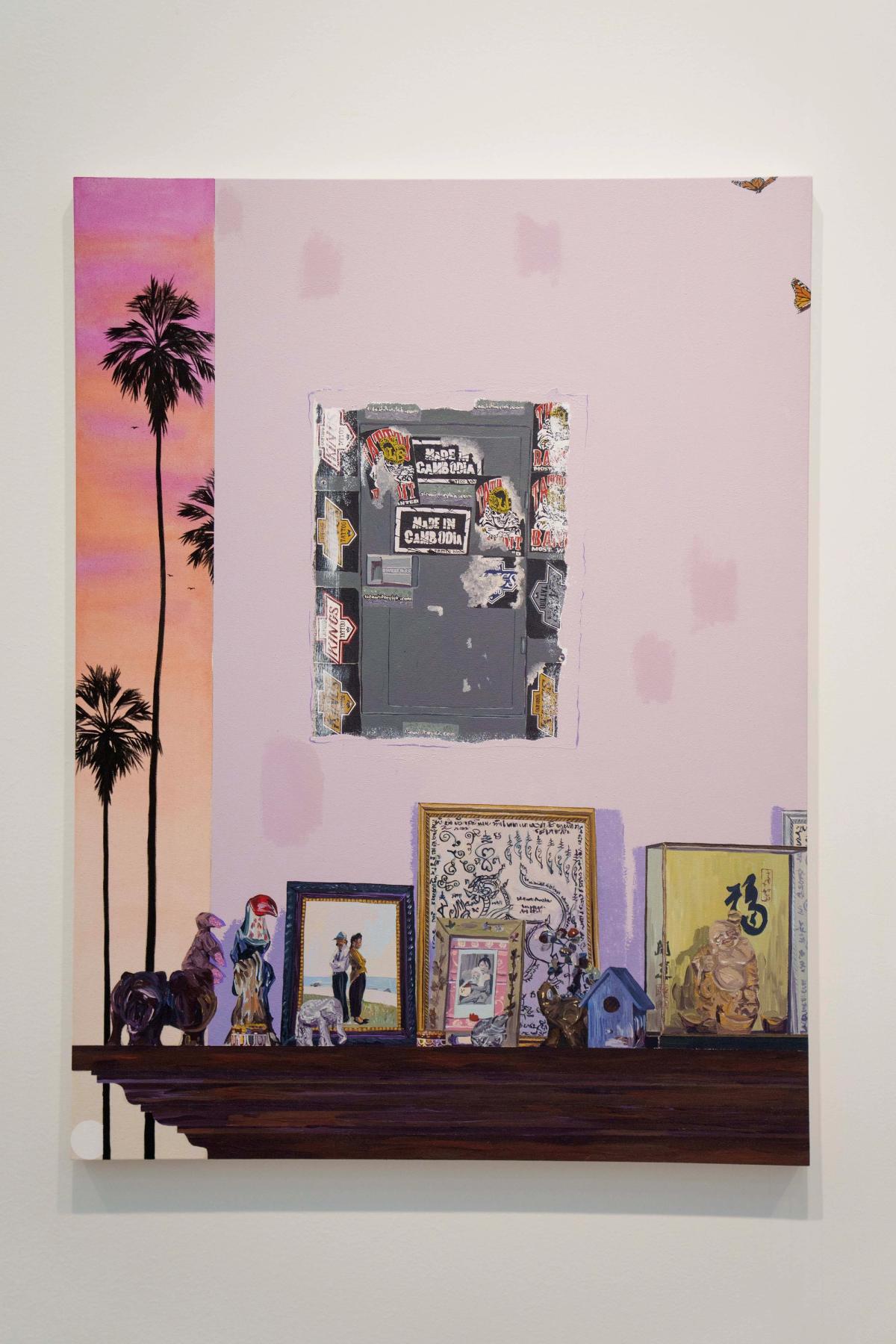 Tidawhitney Lek’s Made in Cambodia (2024) sold at Galleries Together on Frieze’s second day
Photo: Eric Thayer