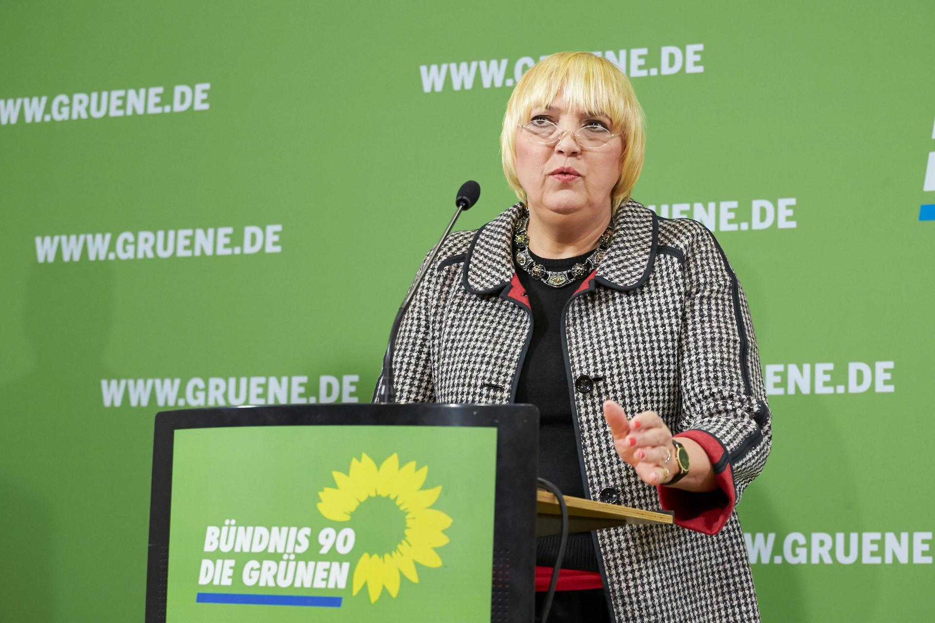 Claudia Roth from Germany's Green Party, one of the two politicians who initiated the petition Reynaldo Chaib Paganelli/Alamy