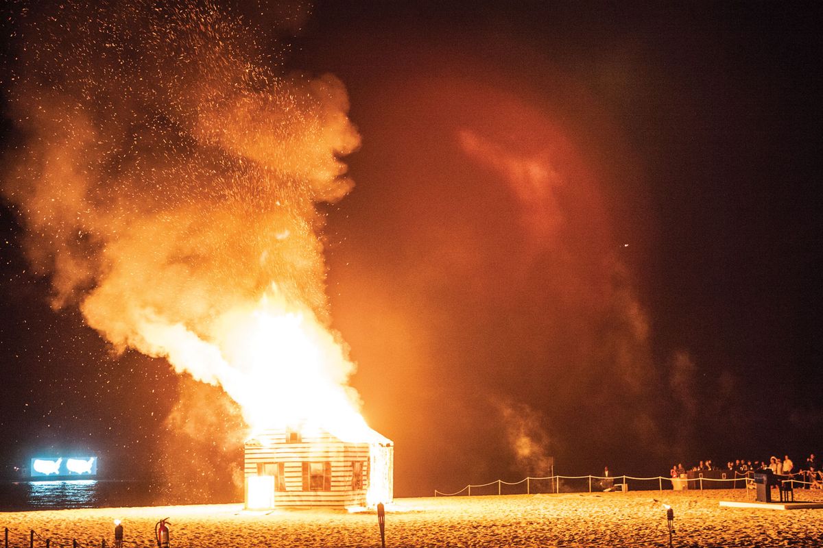 George Sánchez Calderón’s How to Win Friends and Influence People (2018) is a gesture of “ritual healing” Photo: Vanessa Ruiz