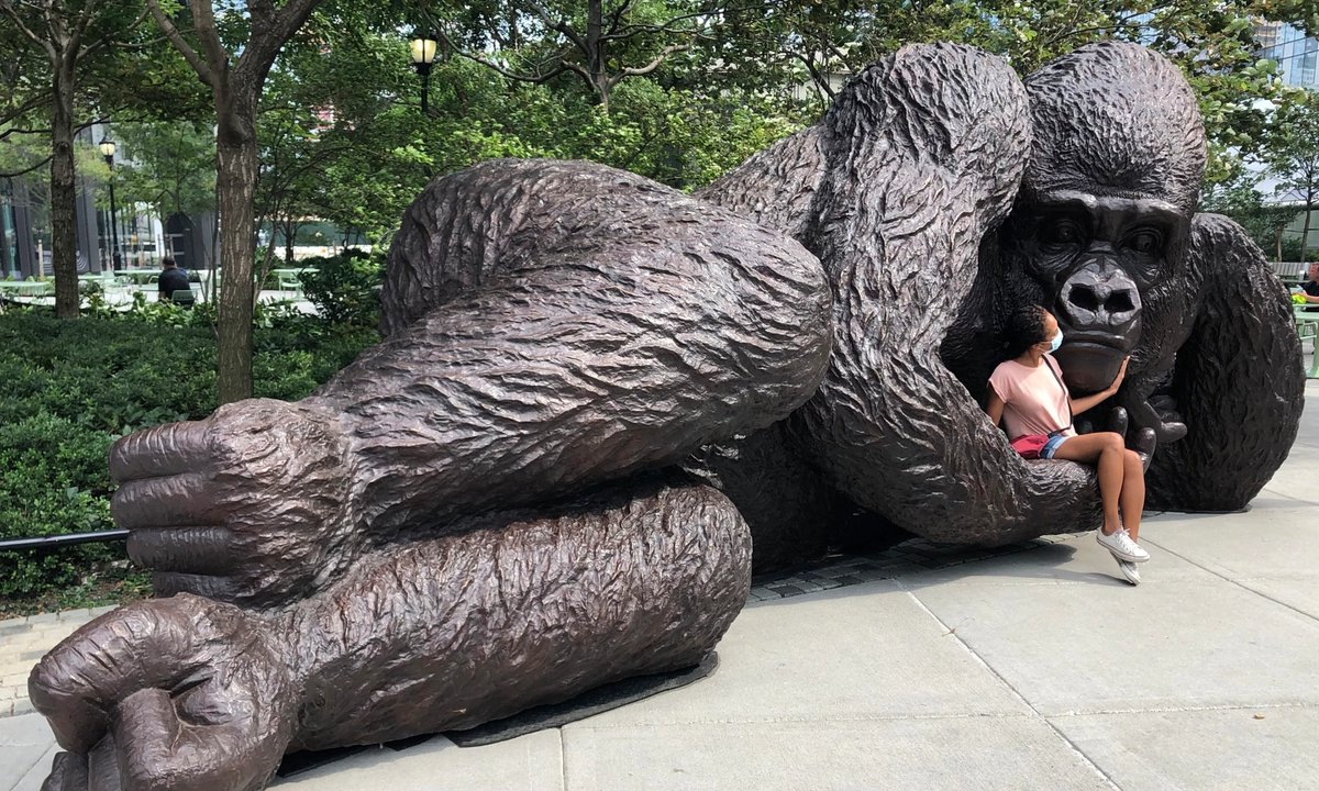When a Gorilla sculpture lands in Hudson Yards, does anyone care?