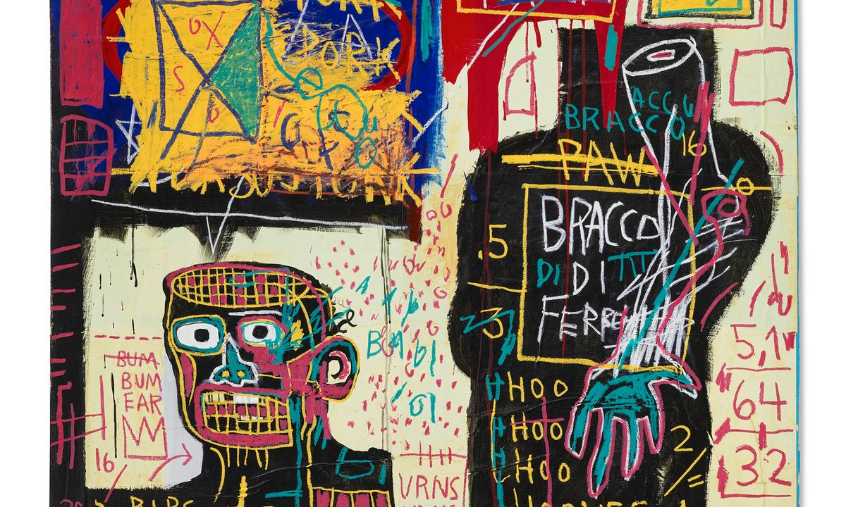 Basquiat stretcher-bar portray may attain m throughout New York spring auctions Basquiat stretcher-bar portray may attain m throughout New York spring auctions