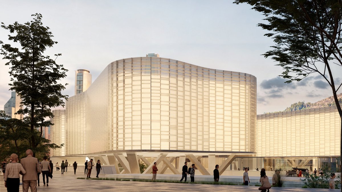 Rendering of the New Museum of Santiago, Chile Courtesy the Engel Foundation