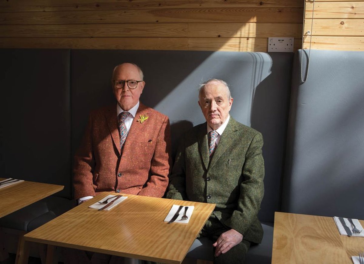 Gilbert & George's billboards will be plastered around Folkestone © David Owens