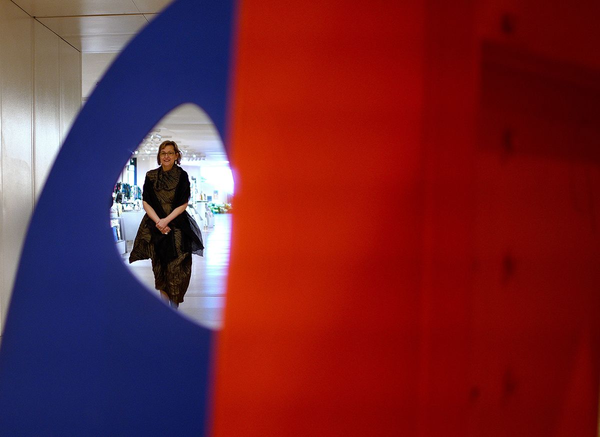 Kaywin Feldman, director of the National Gallery of Art in Washington, at an event at the museum last year © National Gallery of Art