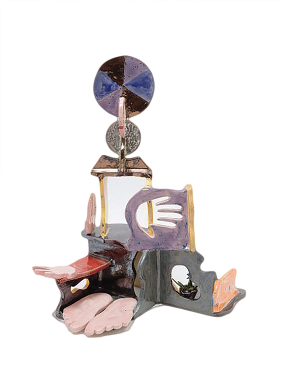 Bruce M. Sherman, Figure With Flower Pot , 2016 The artist and Nicelle Beauchene Gallery