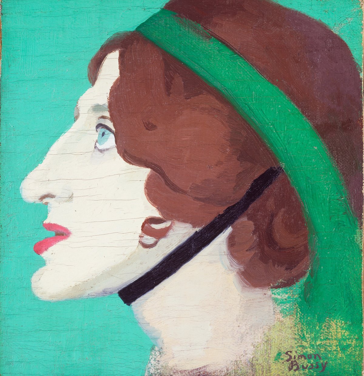 Simon Bussy's Portrait of Lady Ottoline Morrell (around 1920)
Courtesy Tate
