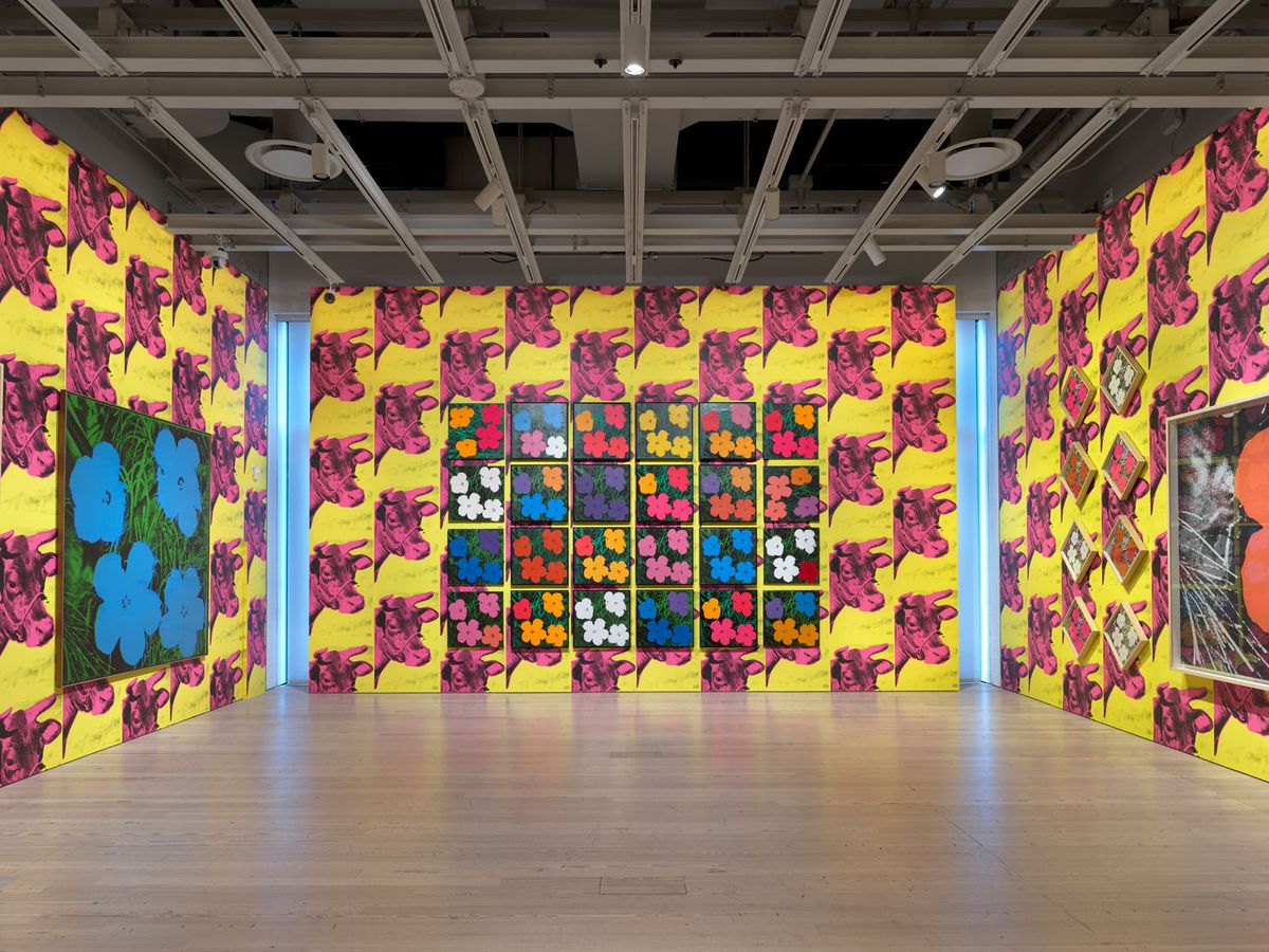 Installation view of Andy Warhol – From A to B and Back Again Photo: Ron Amstutz. © 2018 The Andy Warhol Foundation for the Visual Arts, Inc/Licensed by Artists Rights Society (ARS), New York