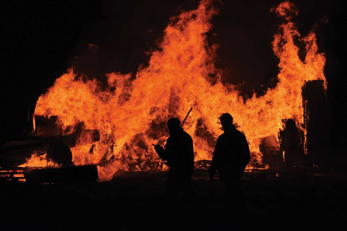 World on fire: with lethal wars raging in Ukraine and the Middle East, and culture wars raging elsewhere, freedom of expression is at risk
Photo © Issy Bailey