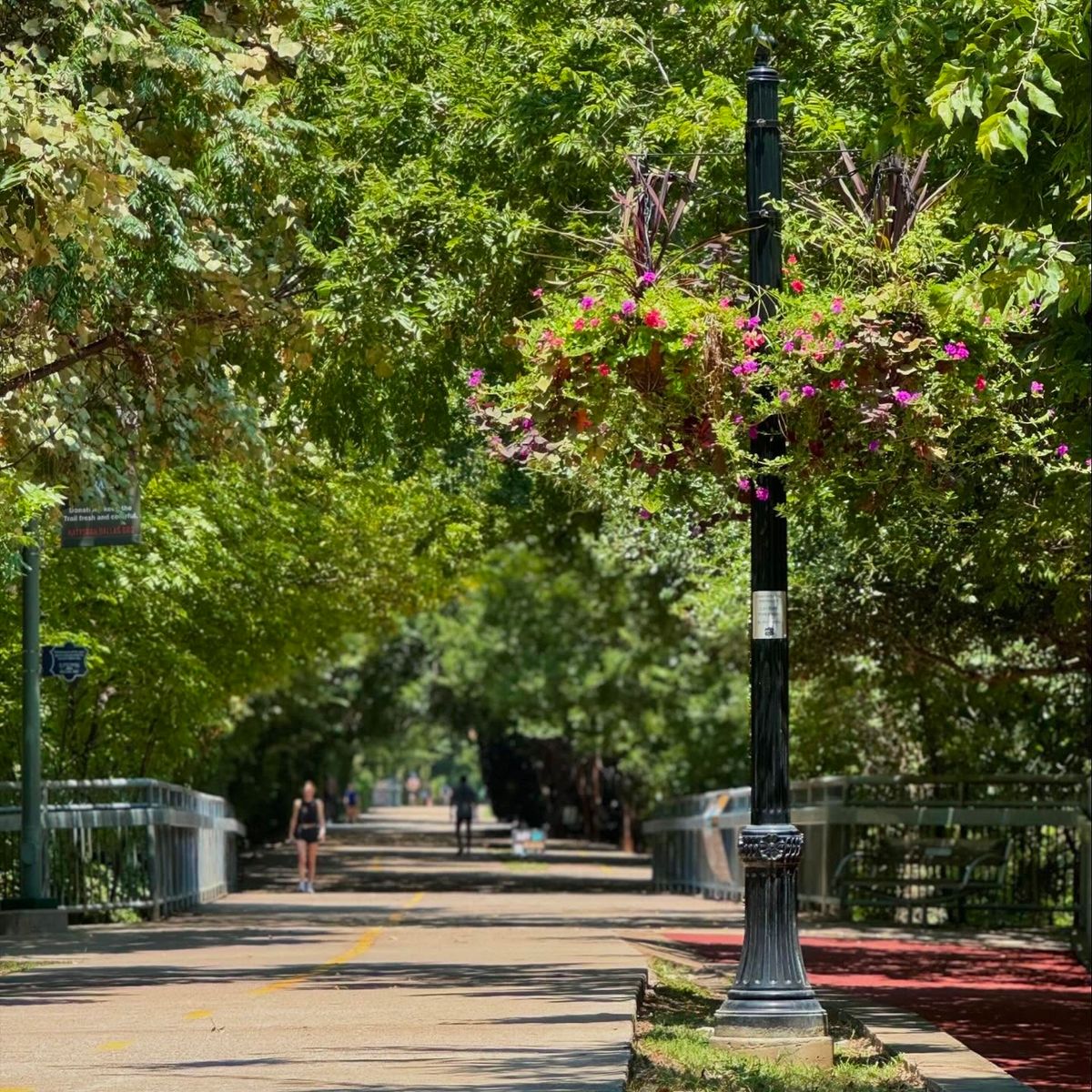 The Katy Trail in Dallas, which will launch a public art biennial in 2027 Courtesy the Katy Trail, Dallas