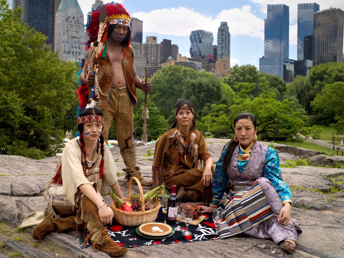 Picnic, Central Park, by Ching-Yao Chen from his I ♥ NY series (2009)