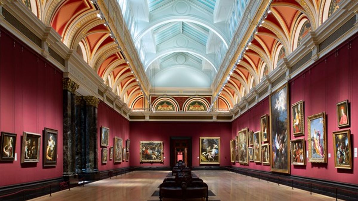 The National Gallery was closed on the day of Elizabeth II's death