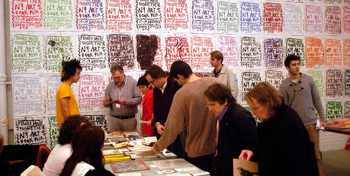 The Printed Matter New York Art Book Fair, which specialises in artists’ books © Richard Levine/Alamy Stock Photo