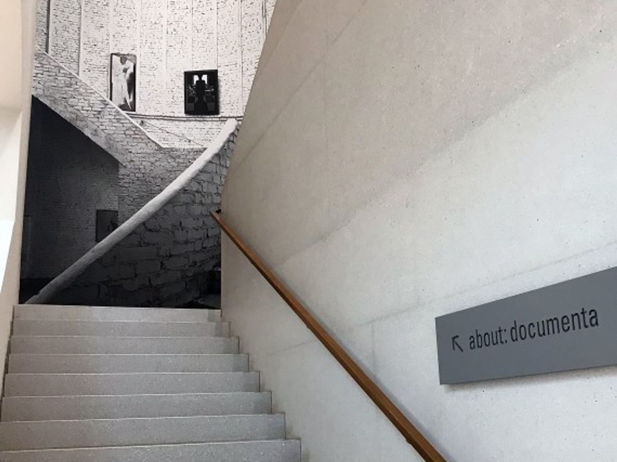 The foyer of the Neue Galerie, Kassel Courtesy of Neue Galerie Kassel