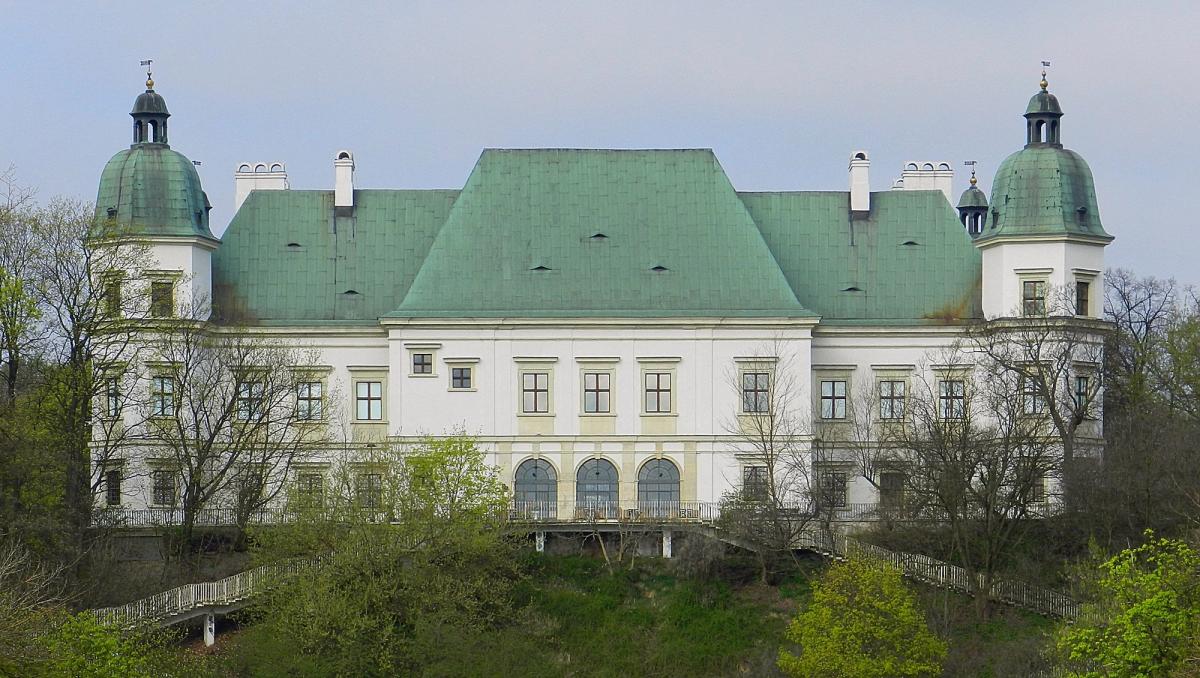 The Ujazdowski Castle in Warsaw