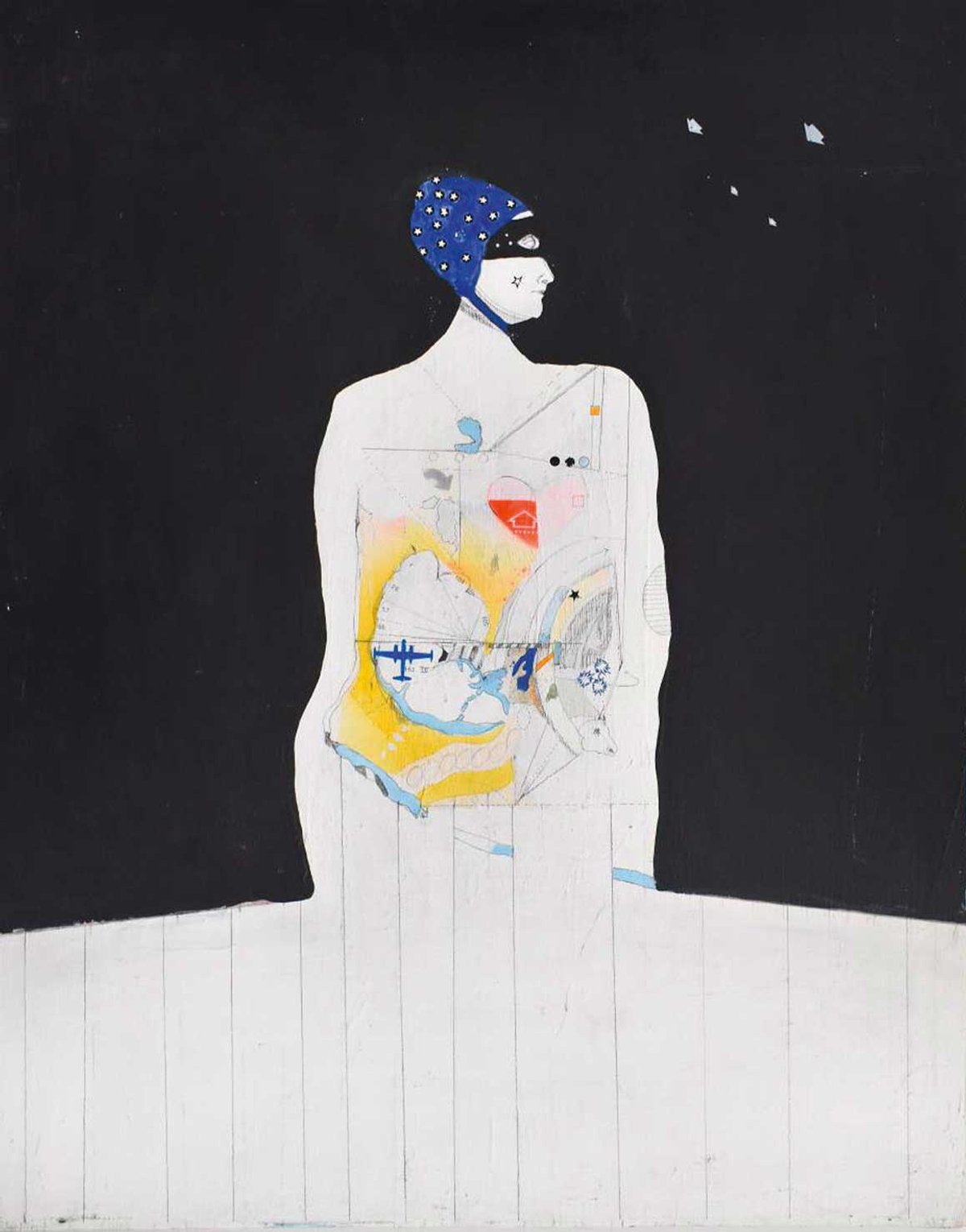 Lynn Hershman Leeson’s Xray Woman in Bathing Cap (X-Ray Woman 2) (1966). Featured in For Dear Life: Art, Medicine and Disability at the MCASD, part of PST Art’s third edition
Courtesy Lynn Hershman Leeson and Altman Siegel Gallery