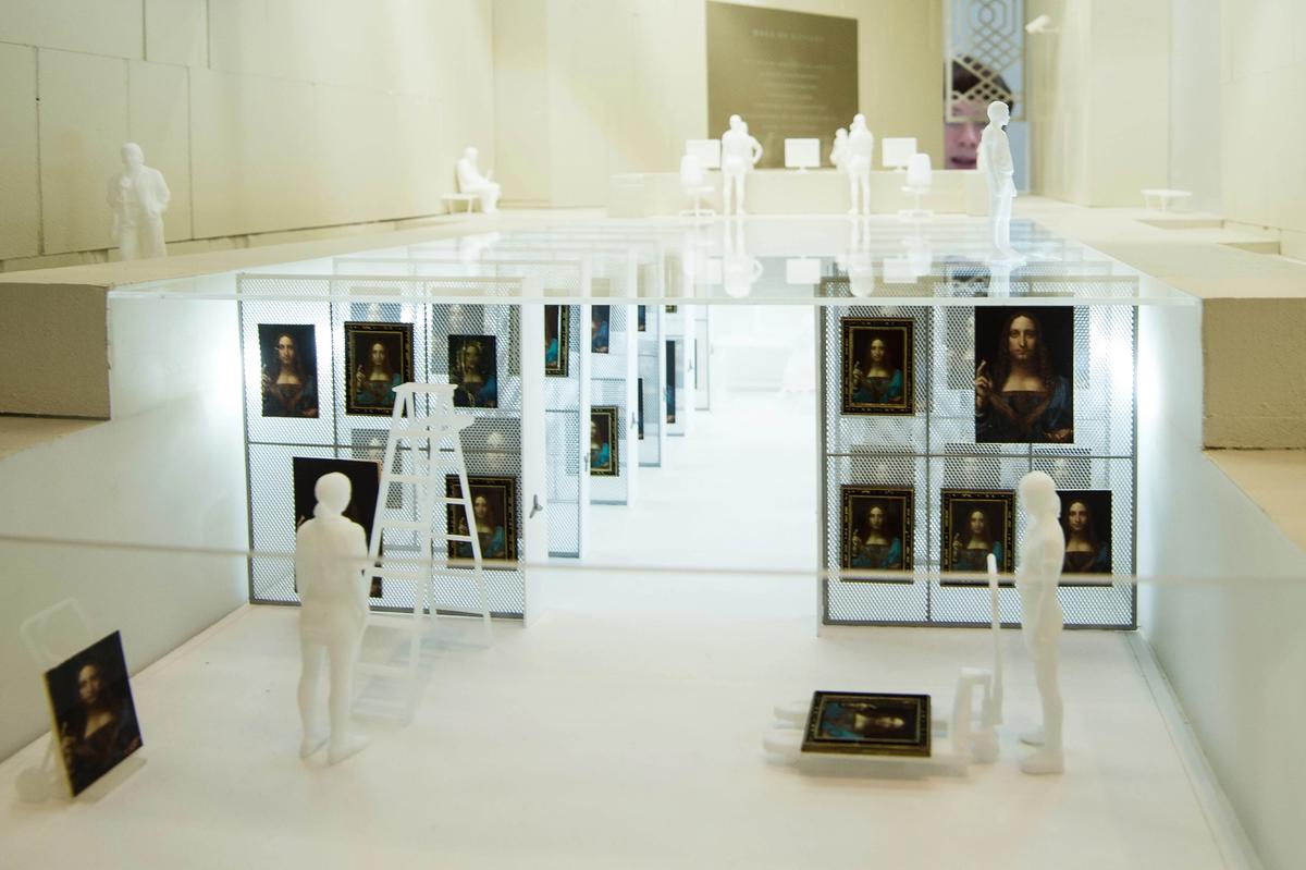 The Salvator Mundi Experience by Simon Fujiwara and David Kohn © Jeff Spicer/PA Wire