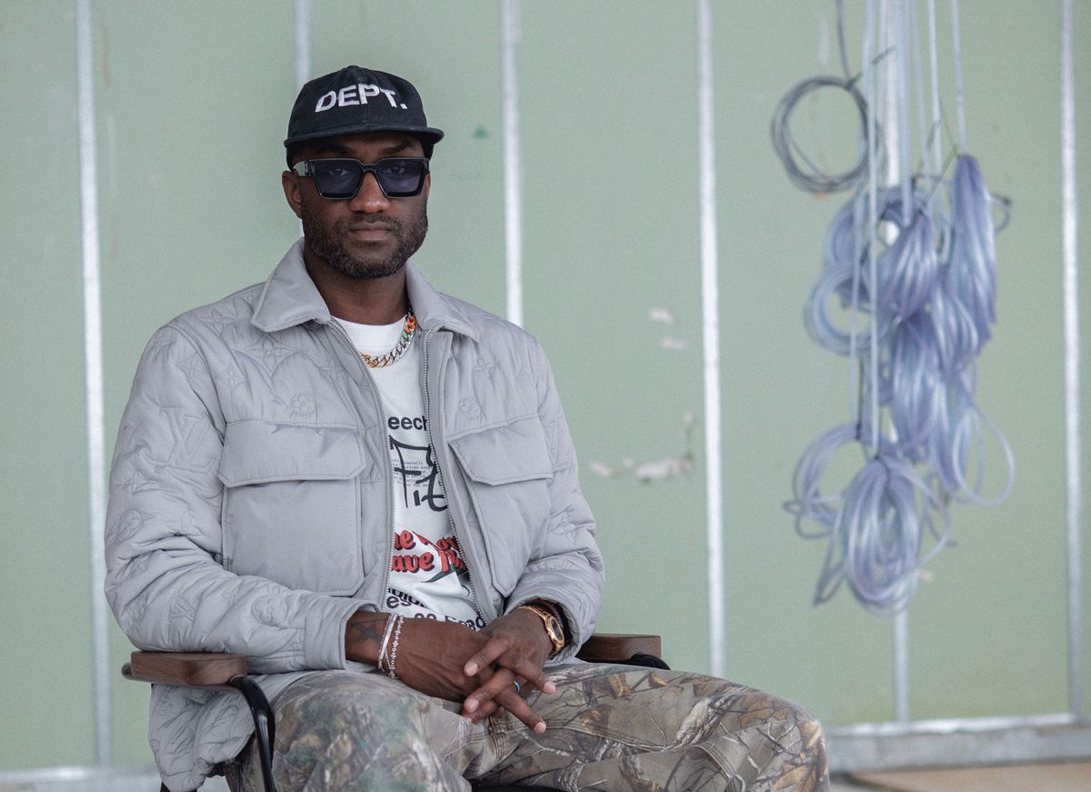 The artistic director for menswear at Louis Vuitton has delved into the museum’s archive © Joshua Osborne