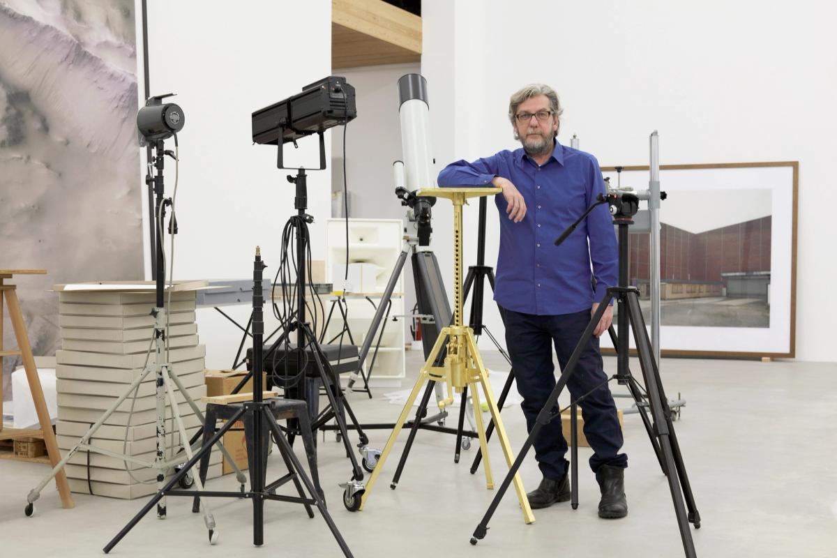 Portrait of Thomas Ruff 2021
© Thomas Ruff/VG Bild Kunst, Bonn/Artists Rights Society (ARS), New York. Courtesy the artist and David Zwirner. Photo by Juergen Staack