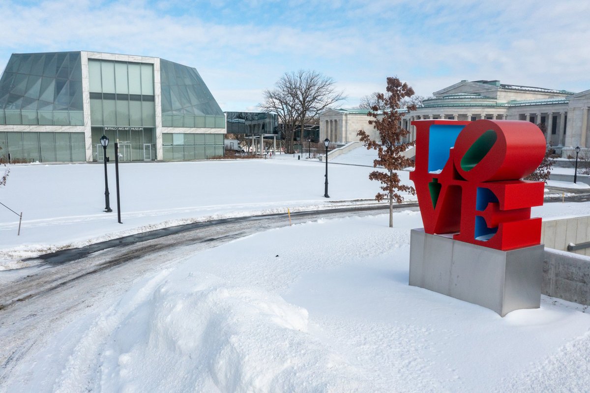 Lost love: New York’s Buffalo AKG Art Museum, only a few miles from the Canadian border, has since the beginning of last year welcomed far fewer visitors from its northern neighbour Courtesy of Buffalo AKG Art Museum