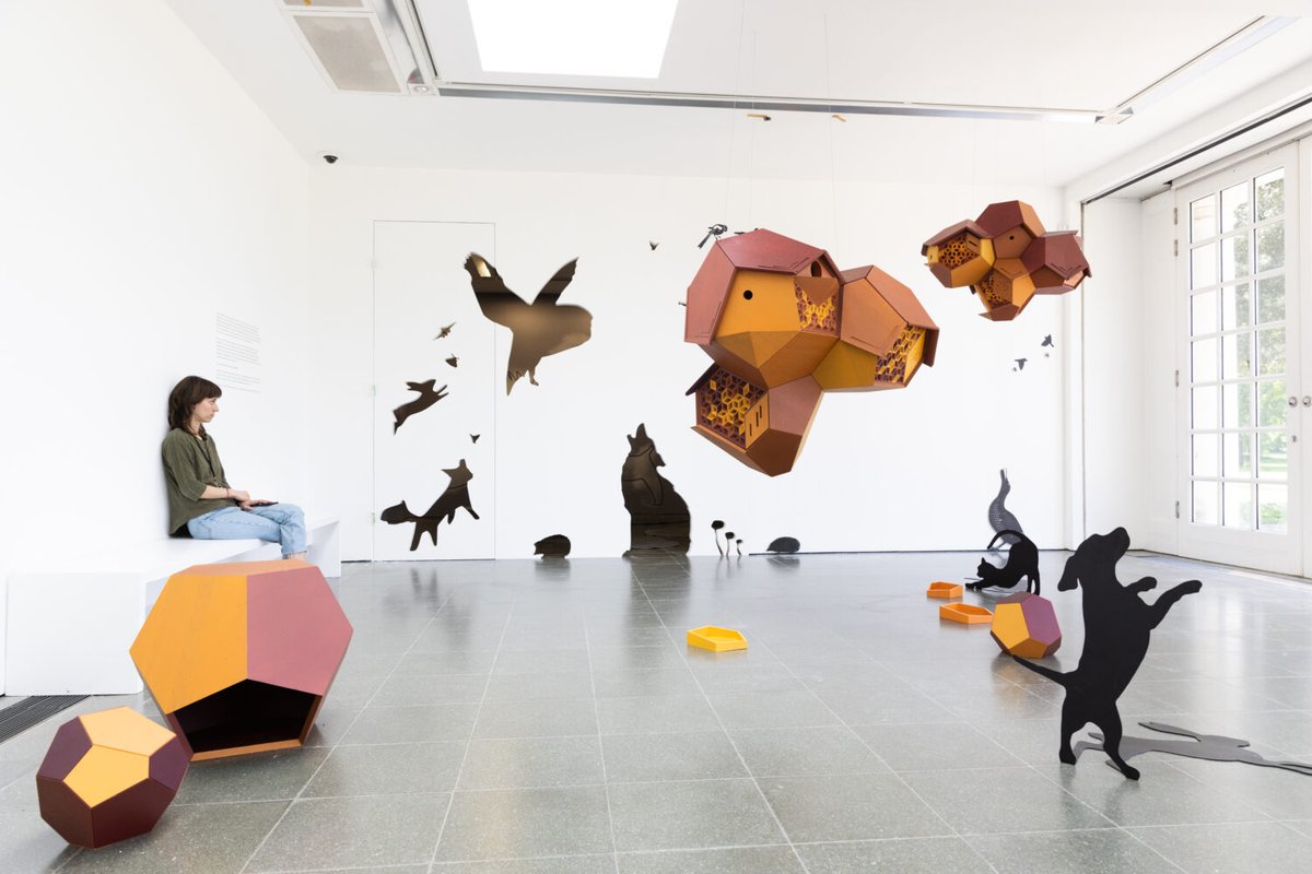 Installation view of Tomás Saraceno In Collaboration: Web(s) of Life, Serpentine, London, 2023
Photography by Studio Tomás Saraceno