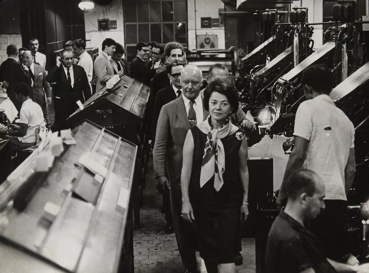 Niomar Moniz Sodré Bittencourt in the newsroom of Correio da Manha
Courtesy of Sotheby's