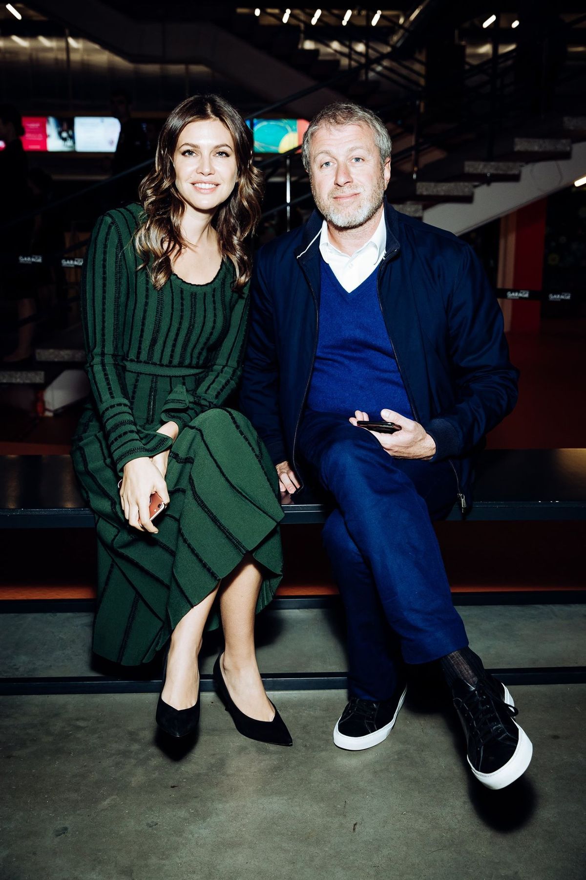 Roman Abramovich and his ex-wife Dasha Zhukova

Courtesy of the Garage Museum of Contemporary Art