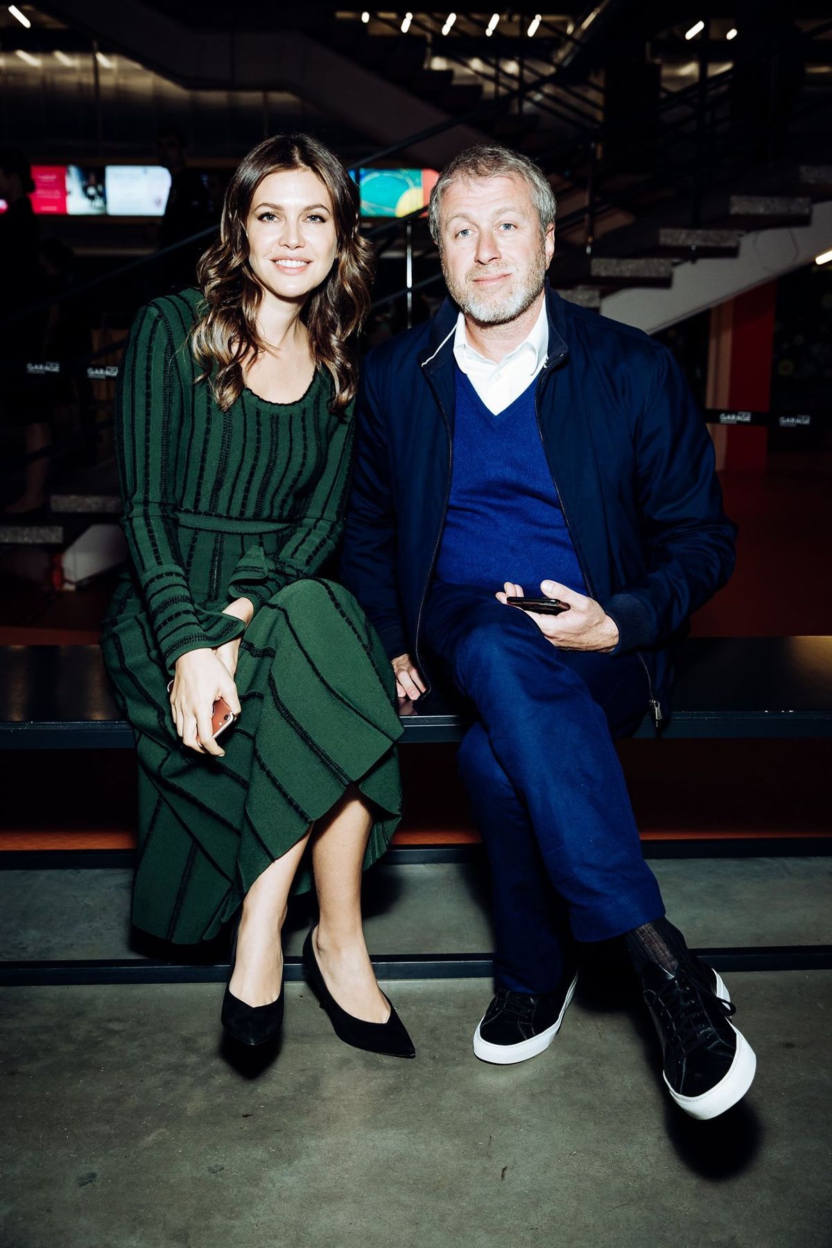 Roman Abramovich and his ex-wife Dasha Zhukova
Courtesy of the Garage Museum of Contemporary Art